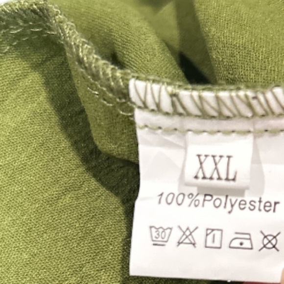 Unbranded‎ solid green jumpsuit in EUC, size XXL. - Picture 4 of 5